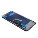 LCD Screen Digitizer Assembly With Back Plate for iPhone XR (Incell/ Aftermarket) - Black