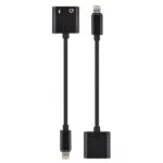 8 Pin to 3.5mm Headphone Audio & Charge Converter for Mobile Phone