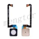 Home Button with Flex Cable,Connector and Fingerprint Scanner Sensor for Google Pixel 3 - White