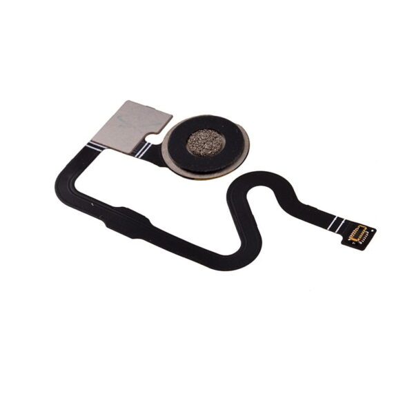 Home Button with Flex Cable,Connector and Fingerprint Scanner Sensor for Google Pixel 3a - White