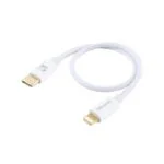 Mechanic Type-C to 8 Pin Data Transfer Cable for Android IOS Device - White