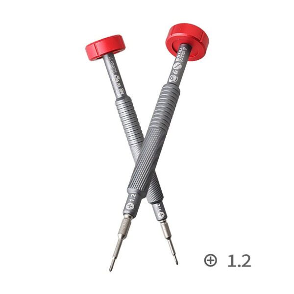 Mechanic & XILI Hardened S2 Screwdriver for Mobile Phone Repair(Convex Cross 1.2)