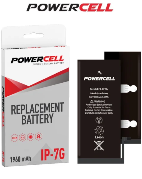 POWERCELL iPhone 7 Replacement Battery