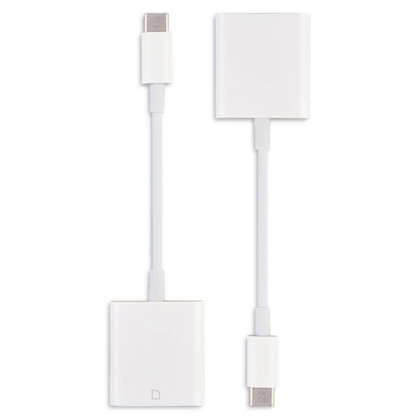 Type-C to SD Card Reader - White