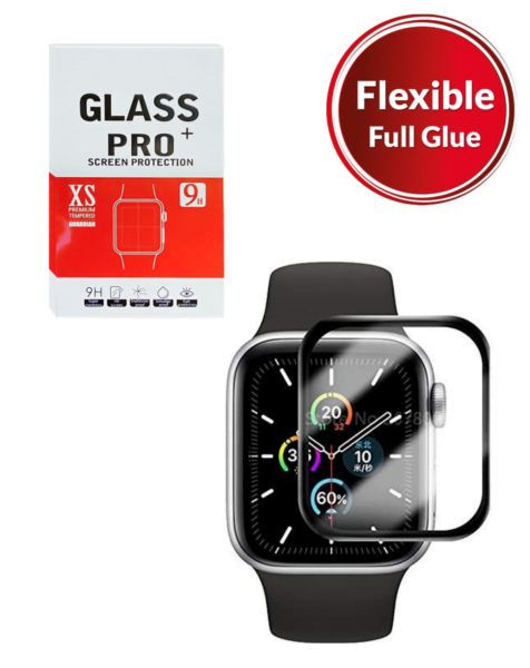 iWatch Series 7 (45mm) / Series 8 (45mm) Flexible Full Glue Tempered Glass (3D Curve/1 Pcs)