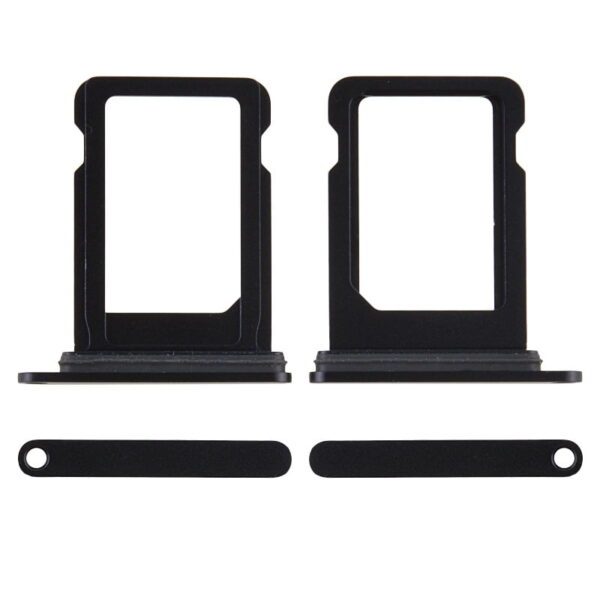 Sim Card Tray for iPhone 12 mini (Single SIM Card Version) - Black