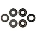 Rear Camera Glass Lens and Cover Bezel Ring for iPhone 12 Pro (3 Pcs/set) - Graphite