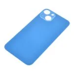 Back Glass Cover with Adhesive for iPhone 13 - Blue(No Logo/ Big Hole)