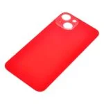Back Glass Cover with Adhesive for iPhone 13 - Red(No Logo/ Big Hole)