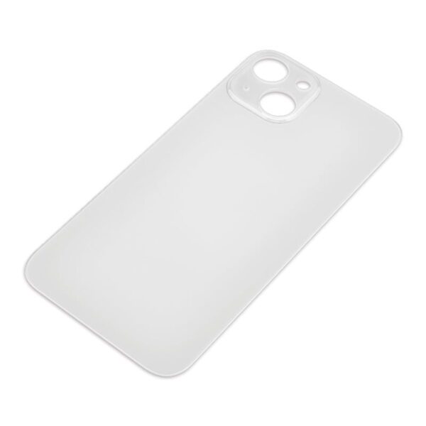 Back Glass Cover with Adhesive for iPhone 13 - Starlight(No Logo/ Big Hole)