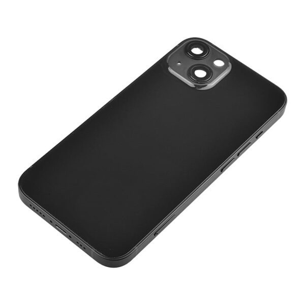 Back Housing with Small Parts Pre-installed for iPhone 13 (for America Version)(No Logo) - Midnight