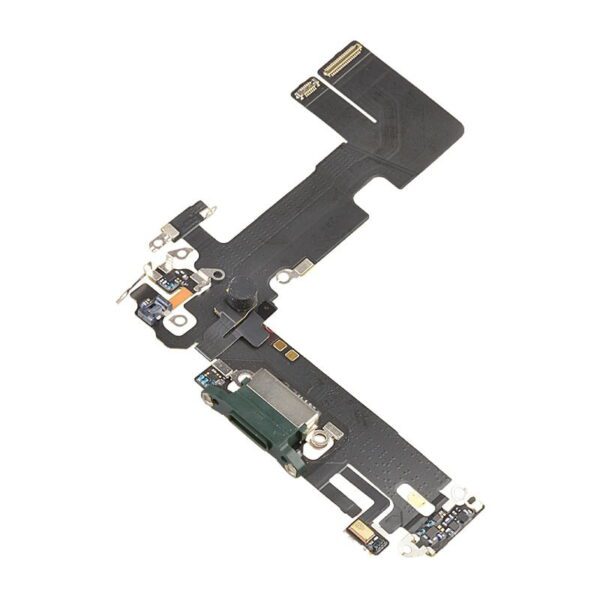 Charging Port with Flex Cable for iPhone 13 (High Quality) - Green