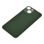 Back Glass Cover with Adhesive for iPhone 13 - Green (No Logo/ Big Hole)